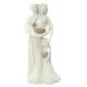 Ste famille 20 cm - résine blanche