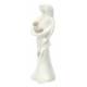 Ste famille 20 cm - résine blanche