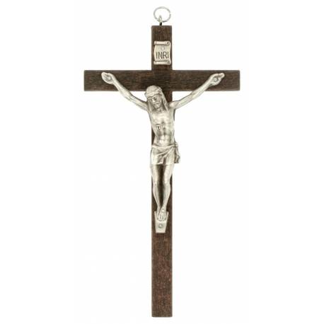 Kruisbeeld - 13 cm - Hout 
