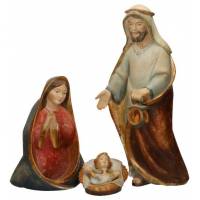 Houtsnijwerk H Familie 50 Cm Goud - Antiek 