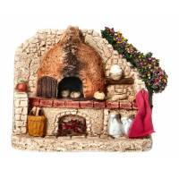 Decor voor santons de Provence Fournil - 12x6x11 cm 