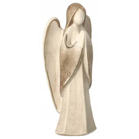 Ange priant En Bois Sculpte 7 cm ton bois