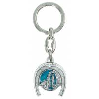 Sleutelhanger hoefijzer Lourdes Versch 