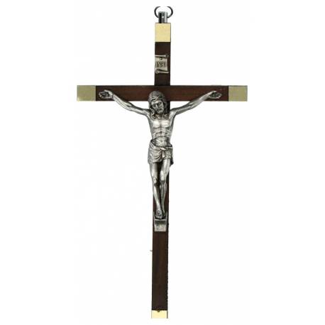 Croix murale 17 cm Bois