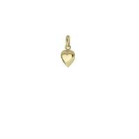 Medaille hart 9 karaat 0.50 gr 0.8 cm 