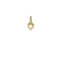 Medaille hart 9 karaat 0.50 gr 0.8 cm 