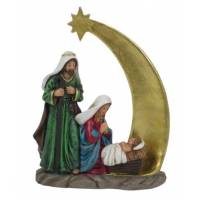 Nativité sous une étoile - 14 cm