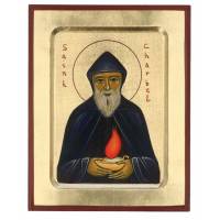 Icône 18 X 14 cm St Charbel