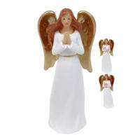 Ange de 12 cm avec ailes dorées - 3 modèles assortis