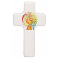 Kruisbeeld Houten 6,5 x 11 cm Kelk 