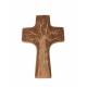 Croix en bois, arbre de vie, 18 x 12 cm