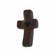 Croix de poche avec coeur 5 x 2.5 cm