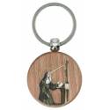 Porte-Clefs Bois naturel Ste Rita
