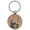 Porte-Clefs Bois naturel Ste Rita
